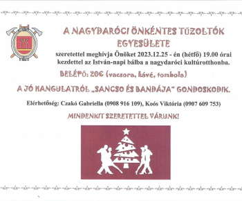 Aktuality / István-napi bál Nagydaróc - foto