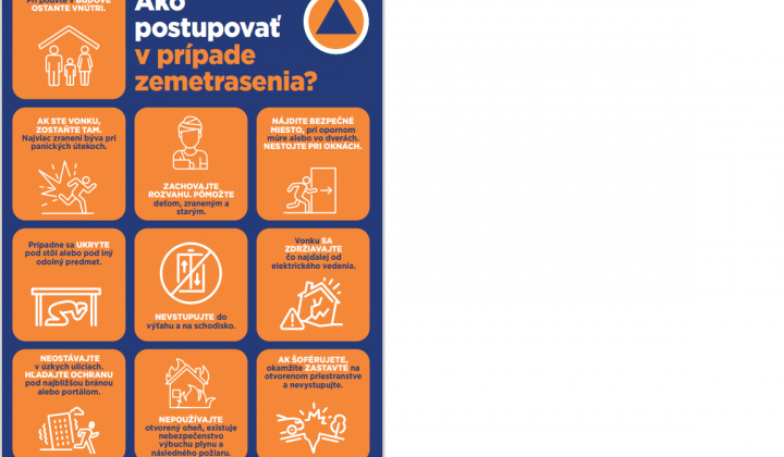 Aktuality / Informačný leták Zemetrasenie - foto
