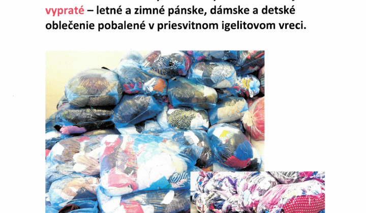 Aktuality / ZBER TEXTILU! - foto