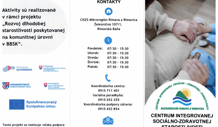 Aktuality / Centrum integrovanej sociálno - zdravotnej starostlivosti - foto
