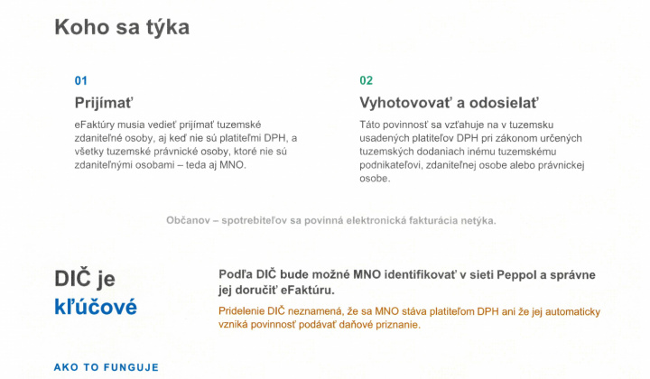 Aktuality / Elektronická faturácia - foto