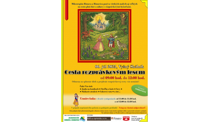 Fotka pre článok POZVÁNKA - Cesta rozprávkovým lesom